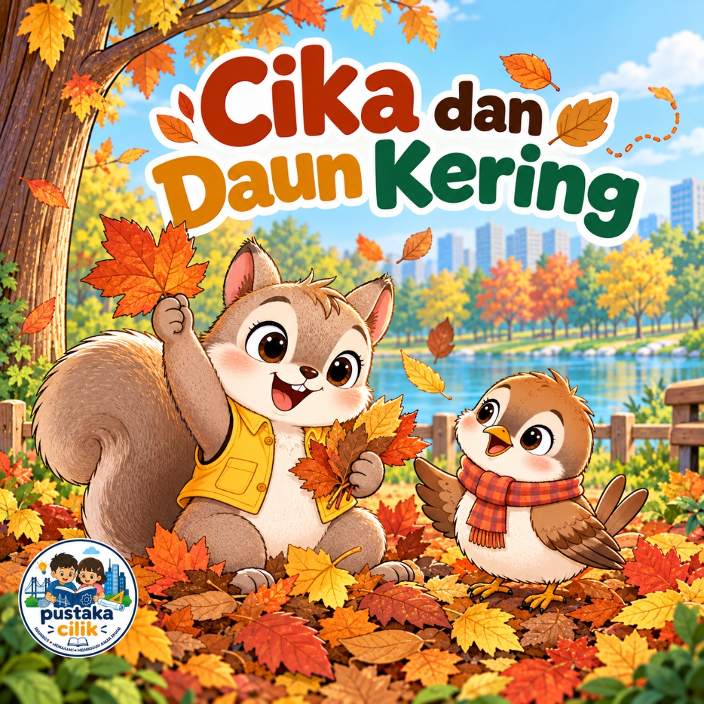 Cika dan Daun Kering - Pustaka Cilik